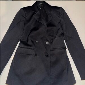 Express Women's Elegant Black Blazer